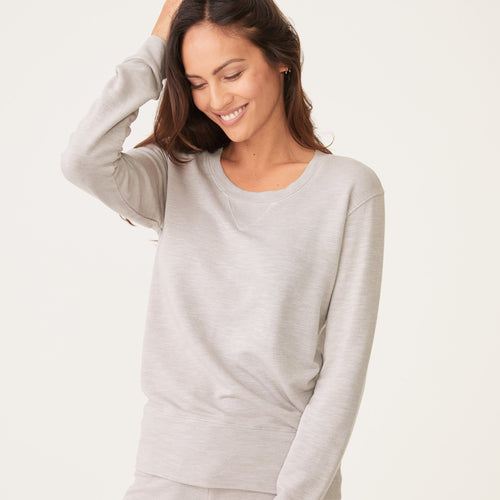 MONROW Supersoft Crew Neck Sweatshirt